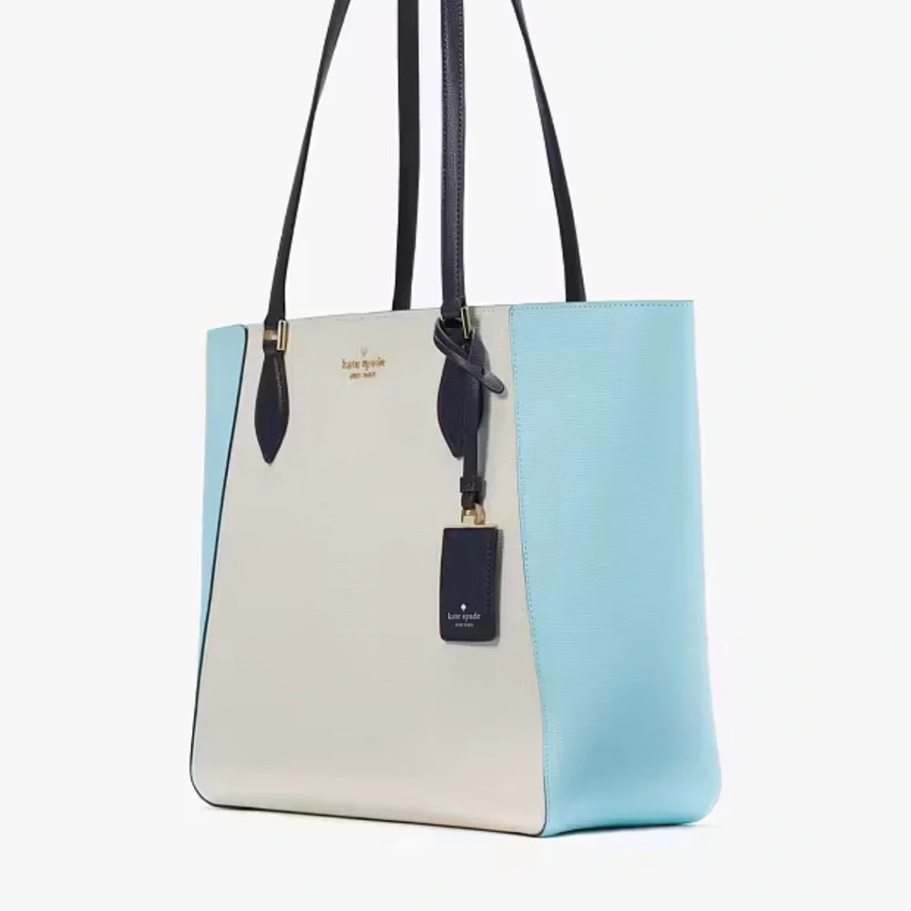🆕 KATE SPADE | Large Poppy Colorblock Tote - Picture 2 of 16
